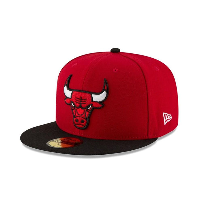 70343697 New_Era Gorros NBA 59Fifty Chicago_Bulls Red/Black