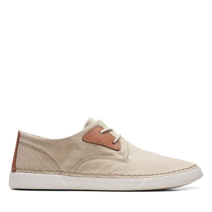 Clarks Casual Masculino Gereld_Tie Sand Textile