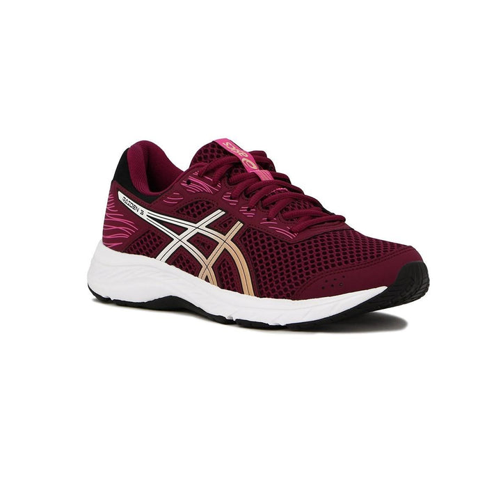 Asics Running Femenino Raiden_3 Dried_Berry/Black