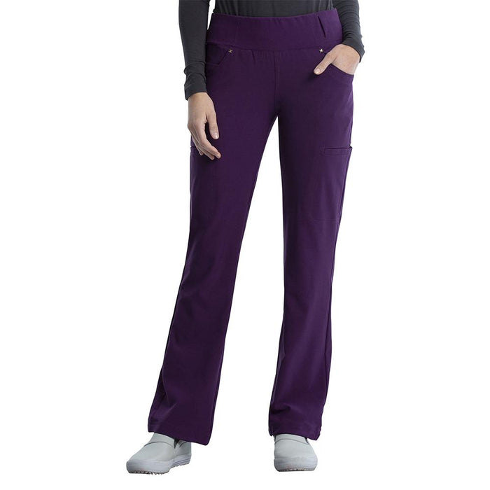 Cherokee Mid Rise Straight Leg Pull-on Pant