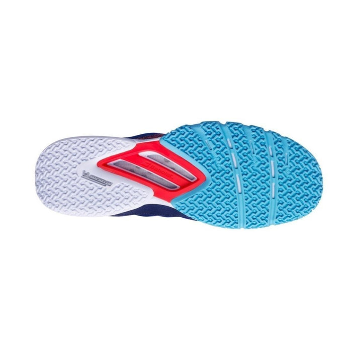 Babolat Padel Masculino Jet_Premura_2 Blue/Poppy_Red