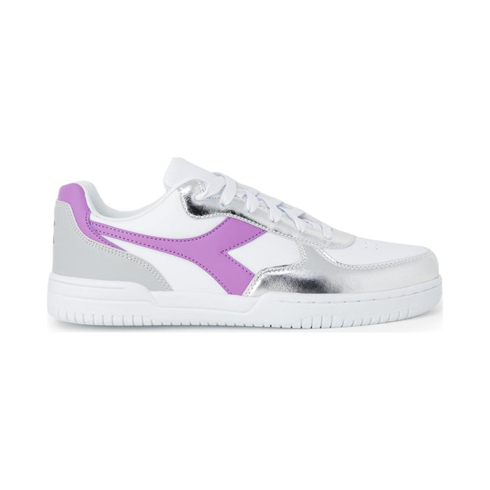 Diadora Femenino Raptor_Low_Odissea White/Mulberry