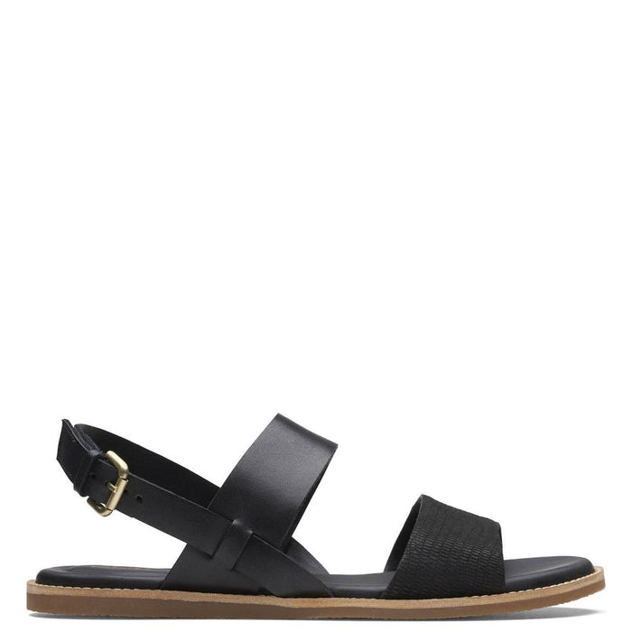 Clarks Sandalias Femenino Karsea_Strap Black Combi