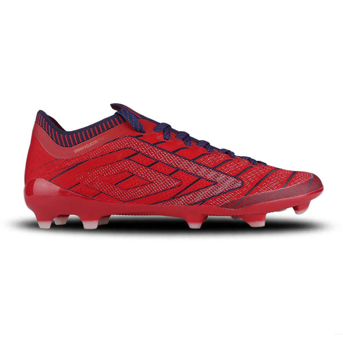 Umbro Campo Masculino Futbol Velocita_Elixir_Pro_Fg Red/Blanco/Mescla_Magenta