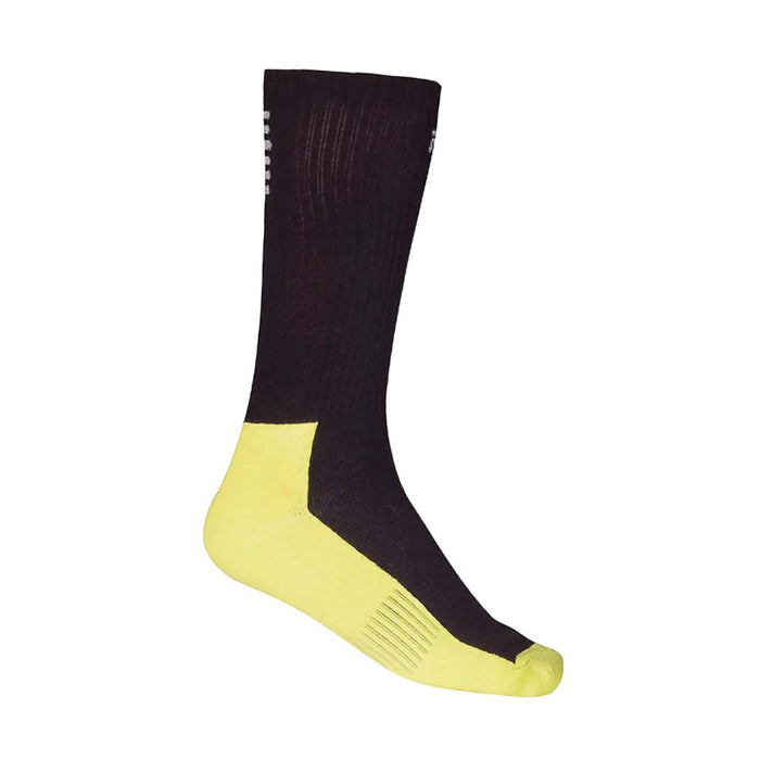 F23R009-1081 Fila Medias Unisex_Socks_Running_Reflective Black/Lime