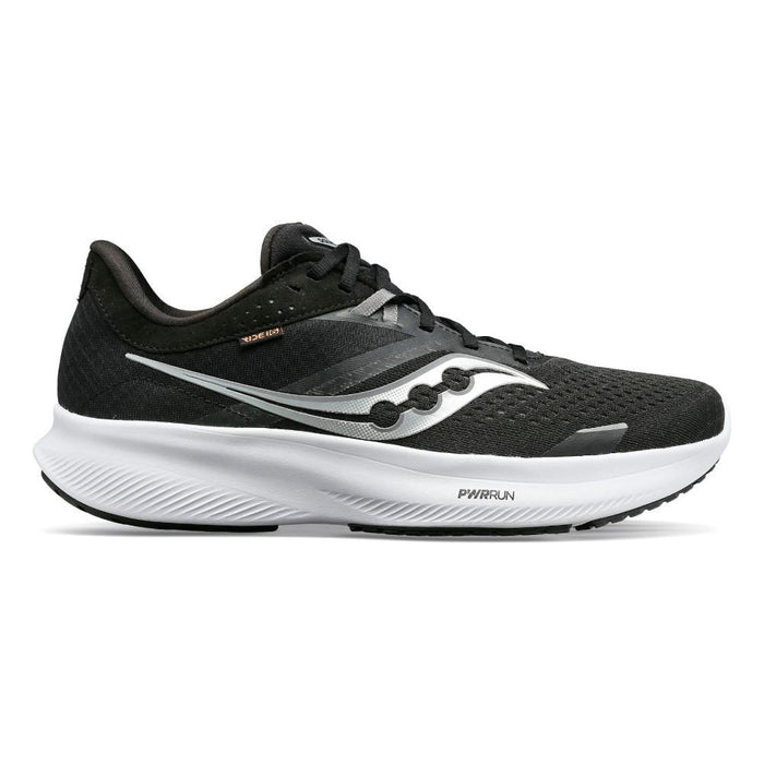 Saucony Running Femenino Ride_16 Black/White