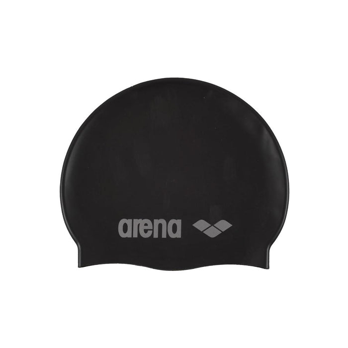 Arena Gorras_de_Natacion Unisex Classic_Silicone Black_Silver