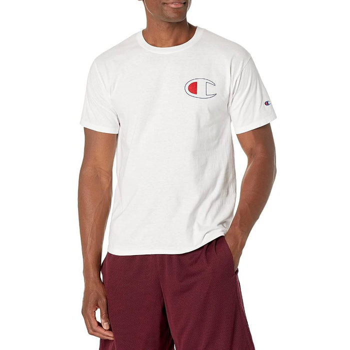 Champion T-Shirt Masculino Classic_Graphic_Tee White