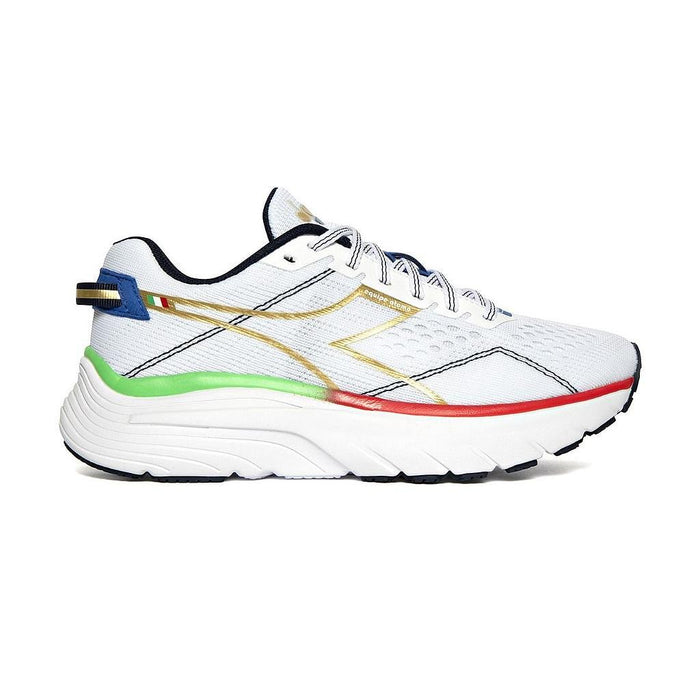 Diadora Femenino Running Equipe_Atomo Blanco/Dorado