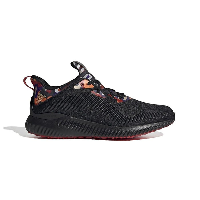 Adidas Unisex Alphabounce_1 Core_Black/Scarlet/Orange