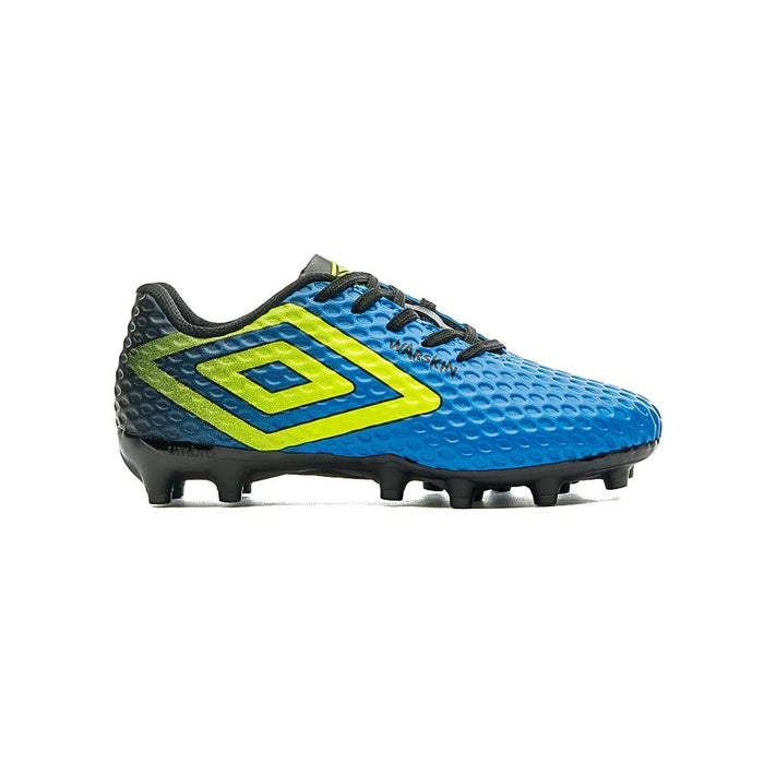 Umbro Campo Ninhos Futbol Warskin_Jr AzulElectrico/Lima/Preto