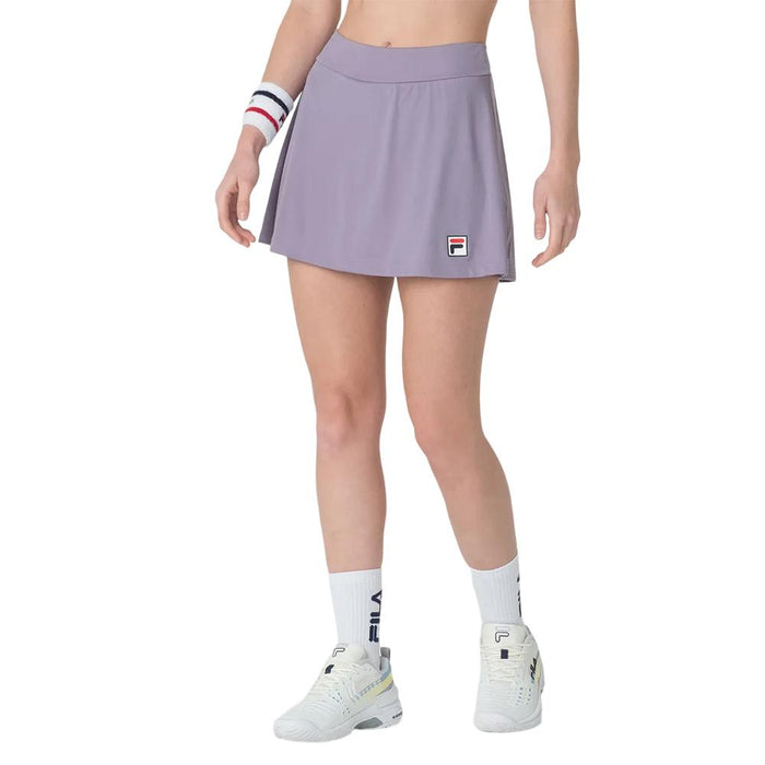 Fila Polleras Femenino Tennis Skort_Basic Gray_Lilac