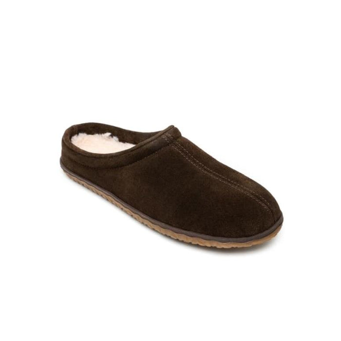 Minnetonka Masculino Taylor_Clog Chocolate