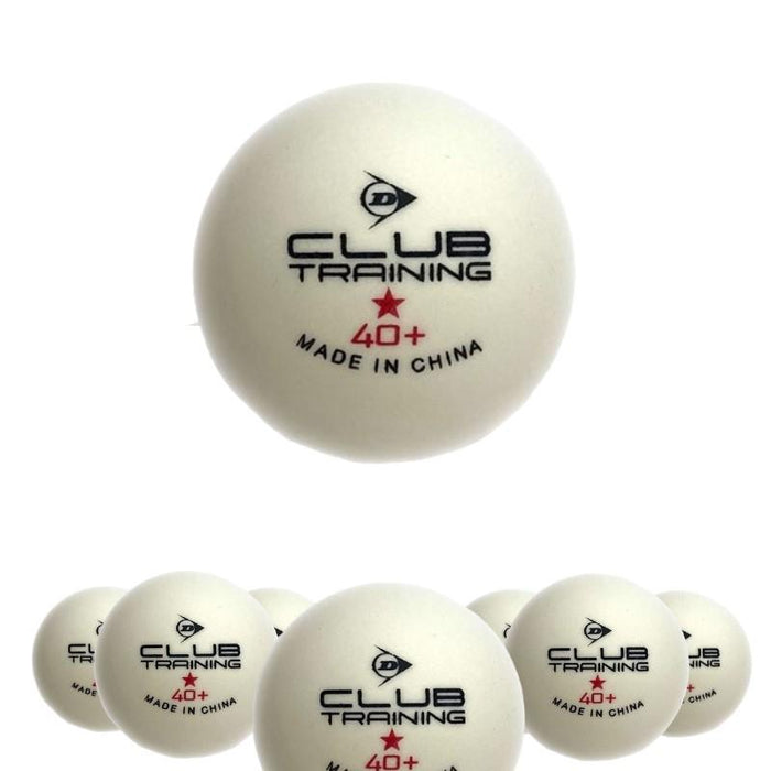 Dunlop Pelotitas De Ping Pong Club Training