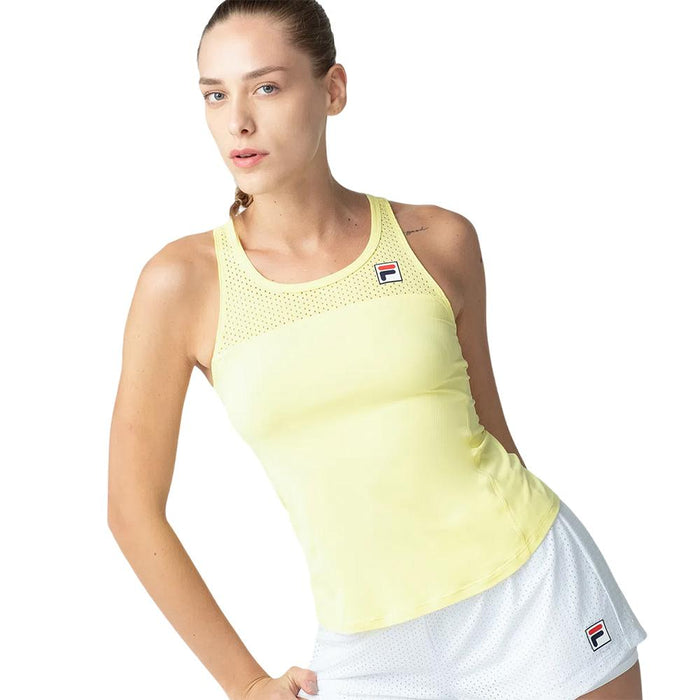 Fila Camisillas Femenino Women_Tank_Top_Sand_Bt Lime Yellow