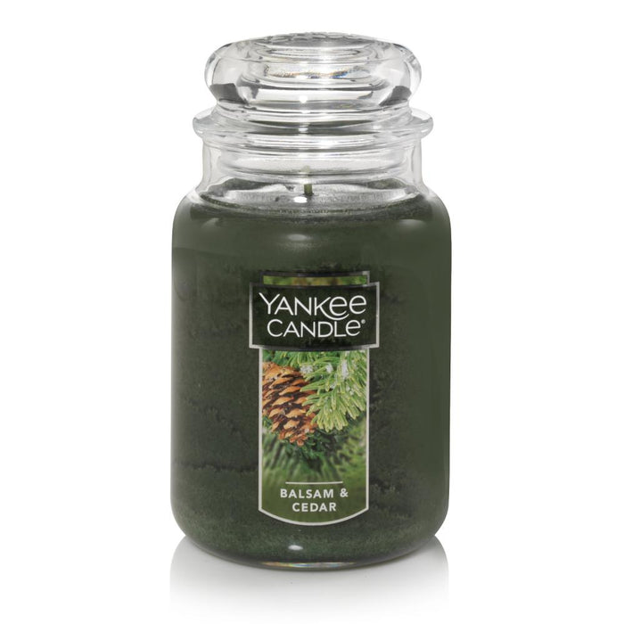 YANKEE CANDLE JAR-HW LG BALSM/CDR