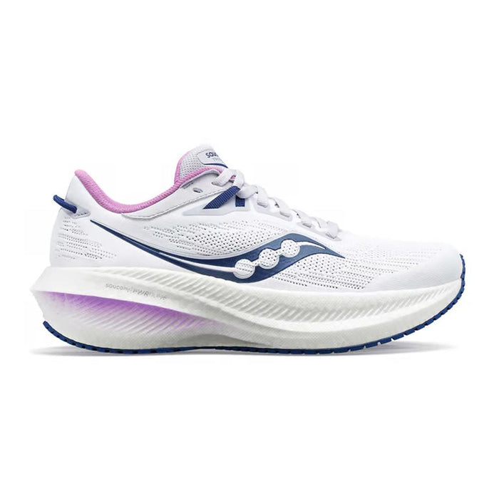 Saucony Running Femenino Triumph_21 White/Indigo