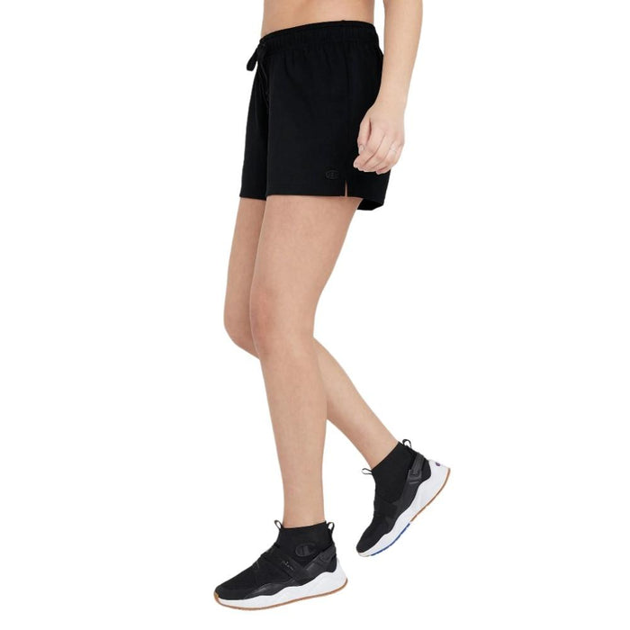 Champion Short Femenino Jersey_Short Black