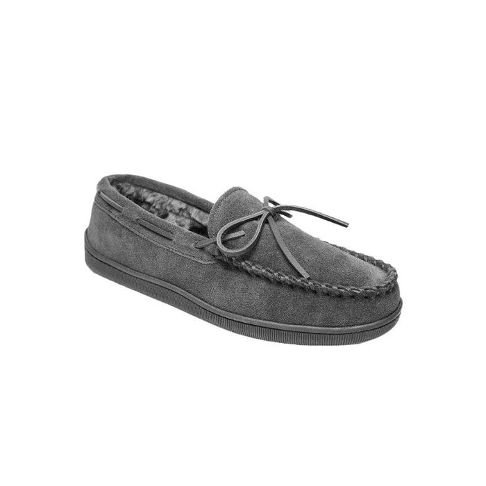 Minnetonka Masculino Pile_Lined_Hardsole Charcoal