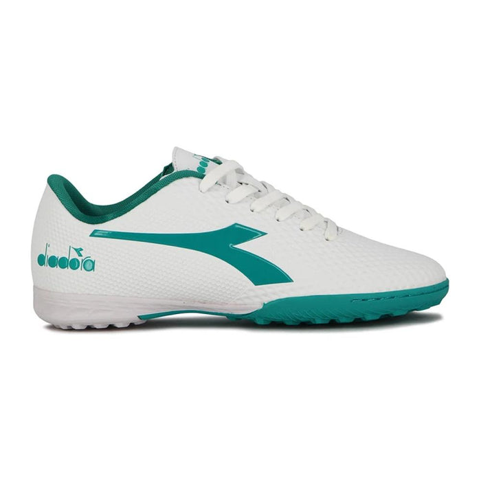 Diadora Futbol Society Masculino Striker White/Turquoise