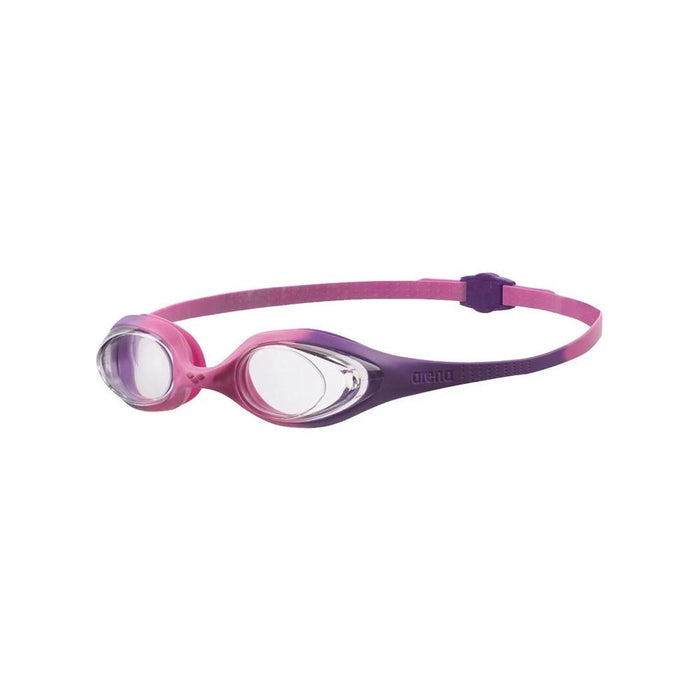 Arena Lentes_Natacion Ninhos Spider_Jr Violet_Clear_Pink