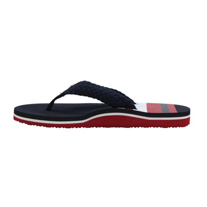 Tommy Hilfiger Zapatillas Femenino Th_Stripy Flat_Beach_Sandal Desert_Sky