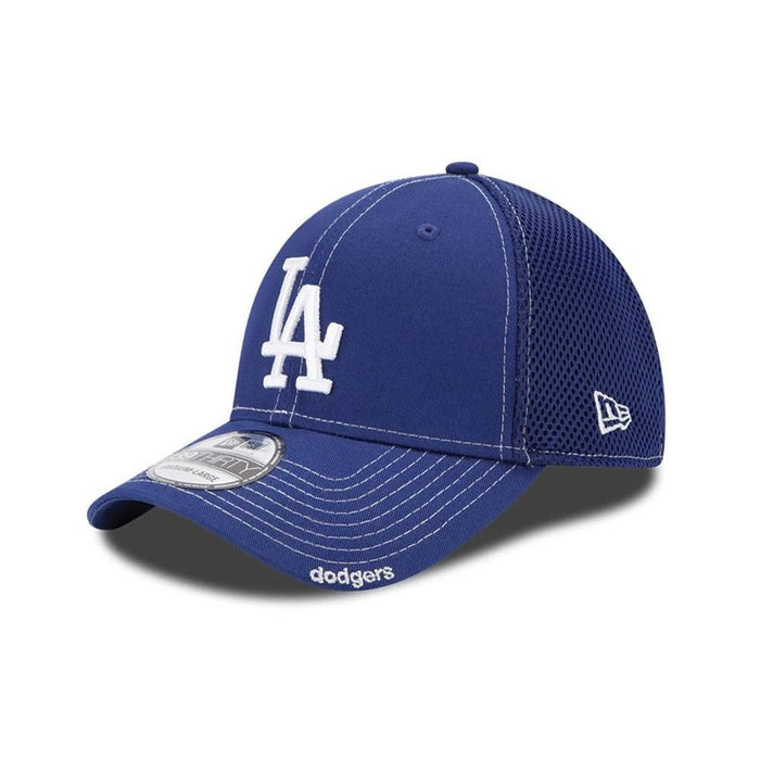 New_Era Gorros MLB 39Thirty_Stretch_Fit Los_Angeles_Dodgers Blue