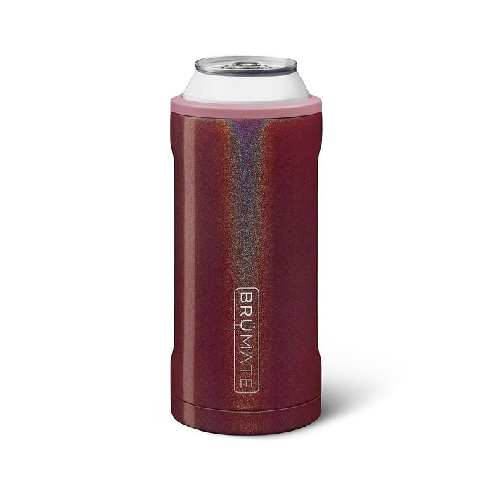 HJ24GME- Brumate   Hopsulator Juggernaut Insulated 24/25Oz Can-Cooler |Glitter Merlot