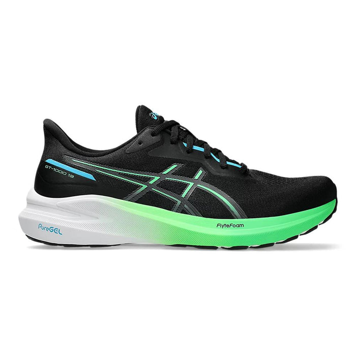 Asics Deportivos Masculino Running Gt_1000_13 Black/Digital_Aqua