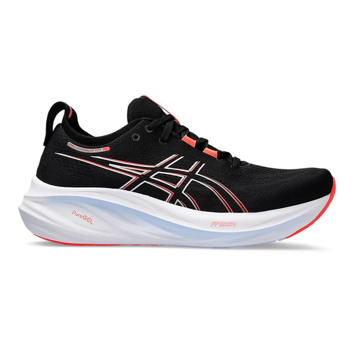 Asics Deportivos Masculino Running Gel_Nimbus_26 Black/True_Red