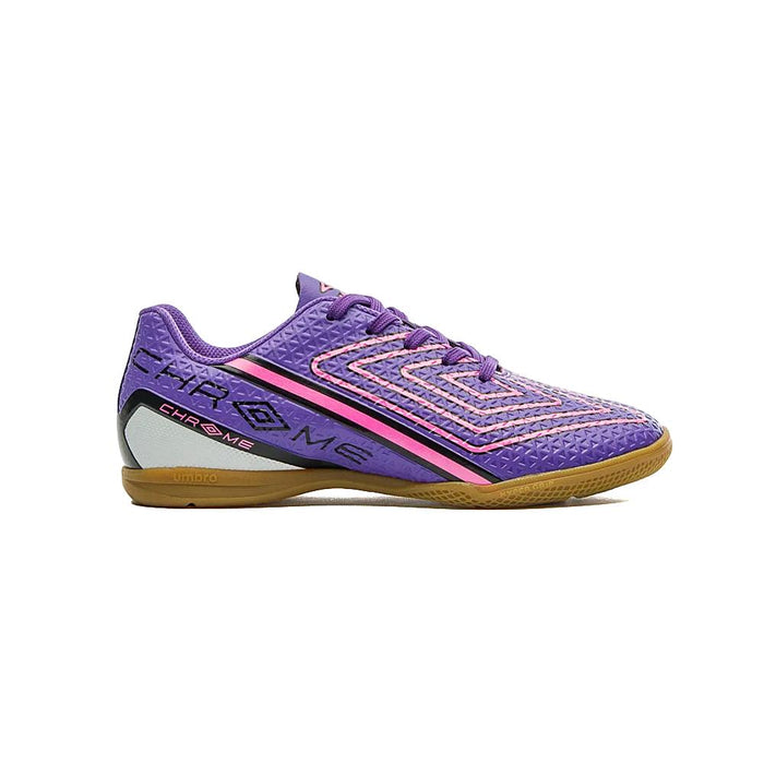 Umbro Indoor Ninhos Futbol Chrome_Jr Electric_Purple/Blanco/Rosa