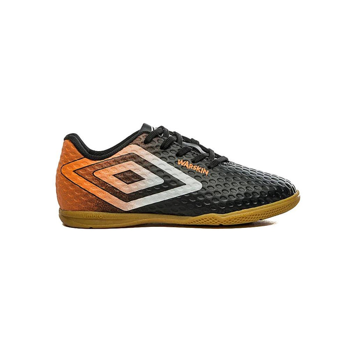 Umbro Indoor Ninhos Futbol Warskin_Jr Preto/Naranja/Blanco