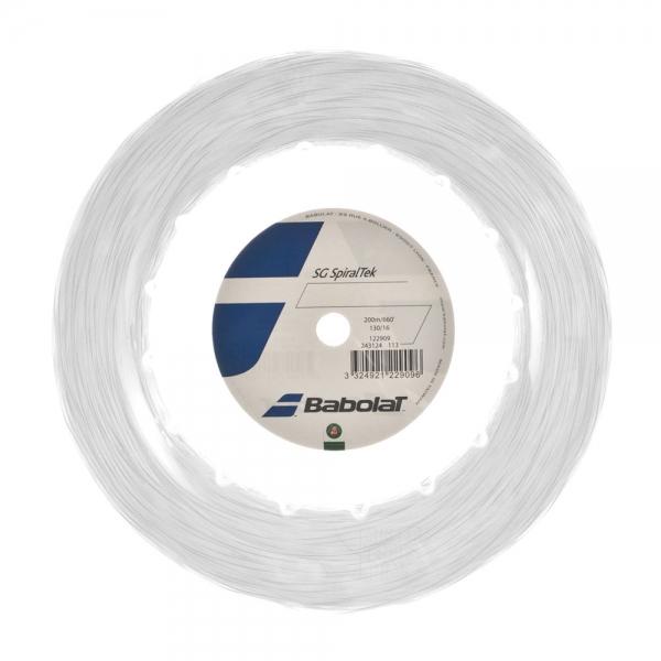 Babolat Tenis Cuerdas SG_SpiralTek_200M Blanco