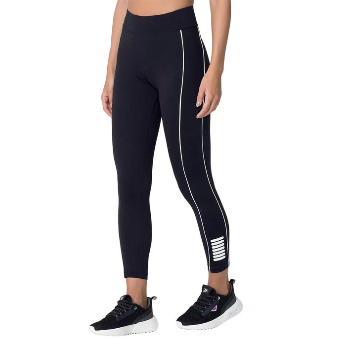 Fila Calzas Femenino Training Seven_Stripes_Fit Black/White