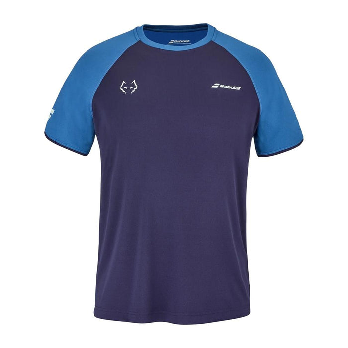 Babolat Remeras Masculino Padel Crew_Neck_Tee_Lebron Baritone_Blue