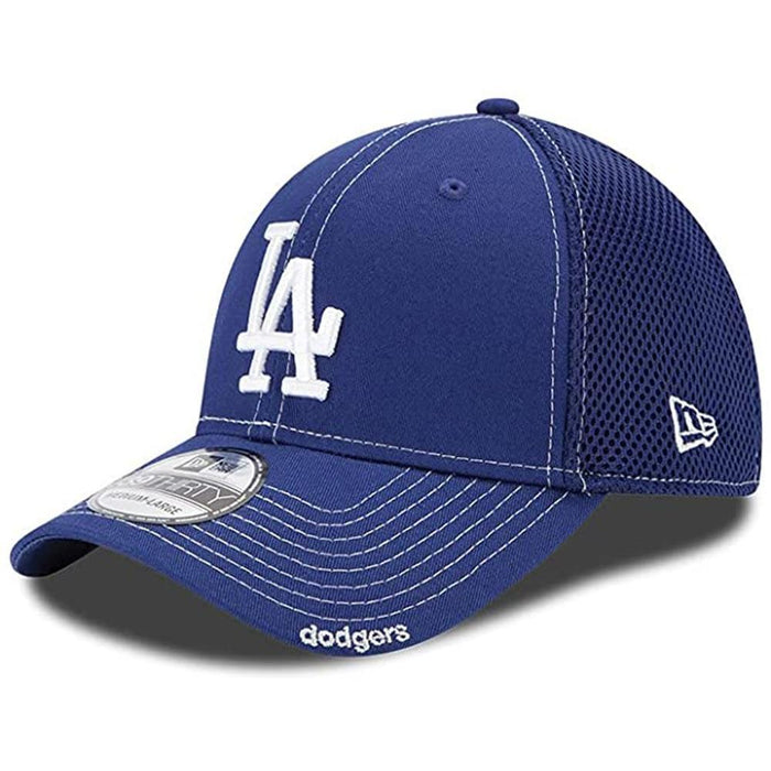 New_Era Gorros MLB 39Thirty_Stretch_Fit Los_Angeles_Dodgers Blue