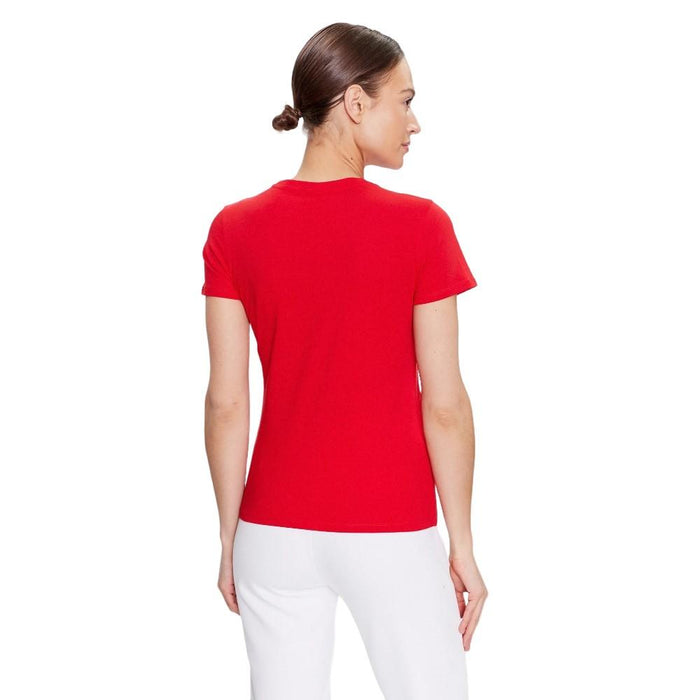 Diadora T-Shirt Femenino T-Shirt _SS_G_Graphic Carmine_Red