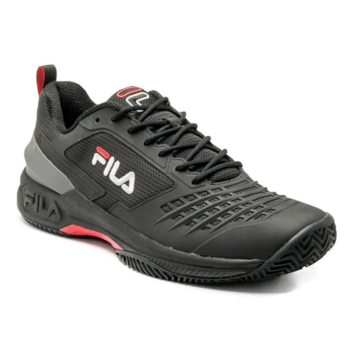 Fila Tenis Masculino Axilus_Ace_Clay Black/Red/Graphite