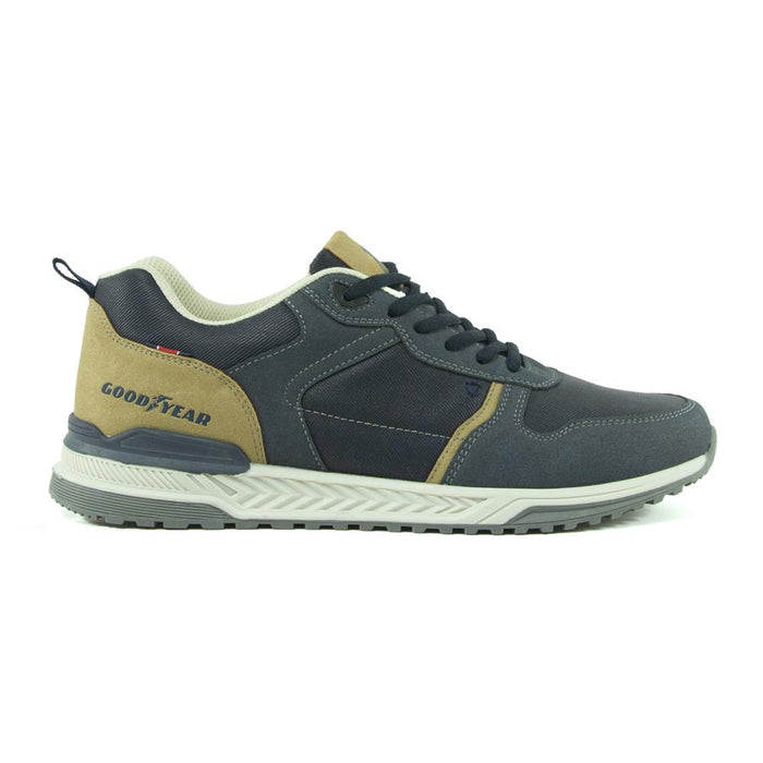 Goodyear Casual Masculino Rodondo Navy/Beige