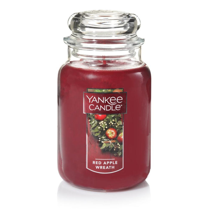 YANKEE CANDLE JAR-HW LG RED APPLE WRTH