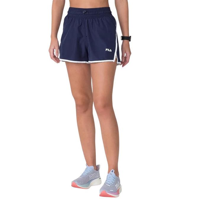 Fila Shorts Femenino Running Essential_Active Navy/White