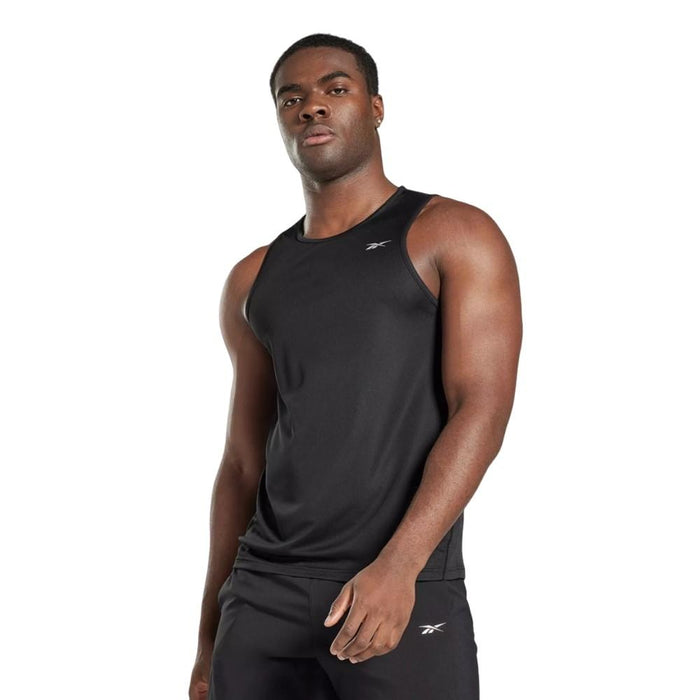 Reebok Running Camisillas Masculino Speedwick_Singlet Black