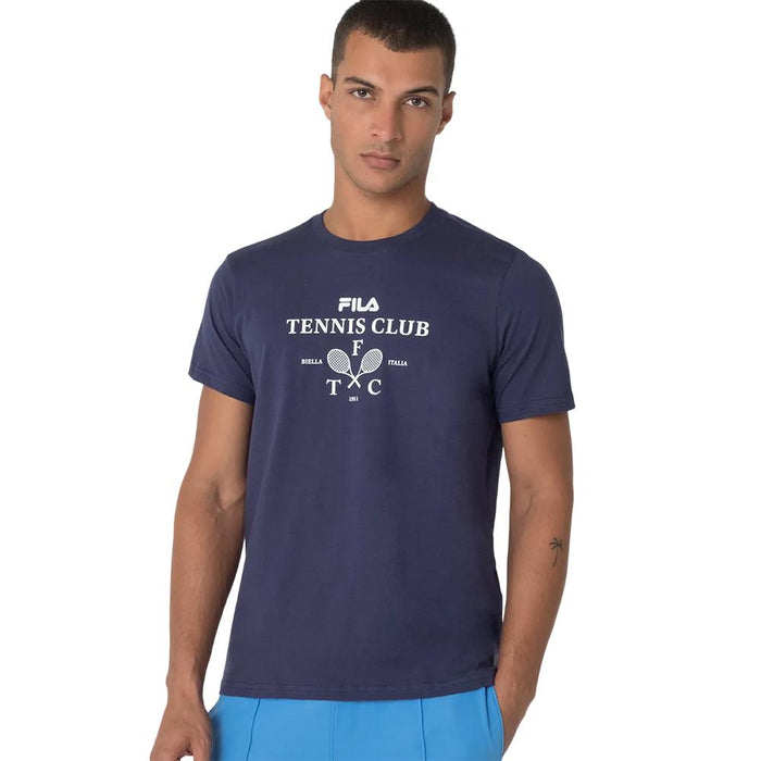 Fila Remeras Masculino Tennis Soft_Urban Navy/White