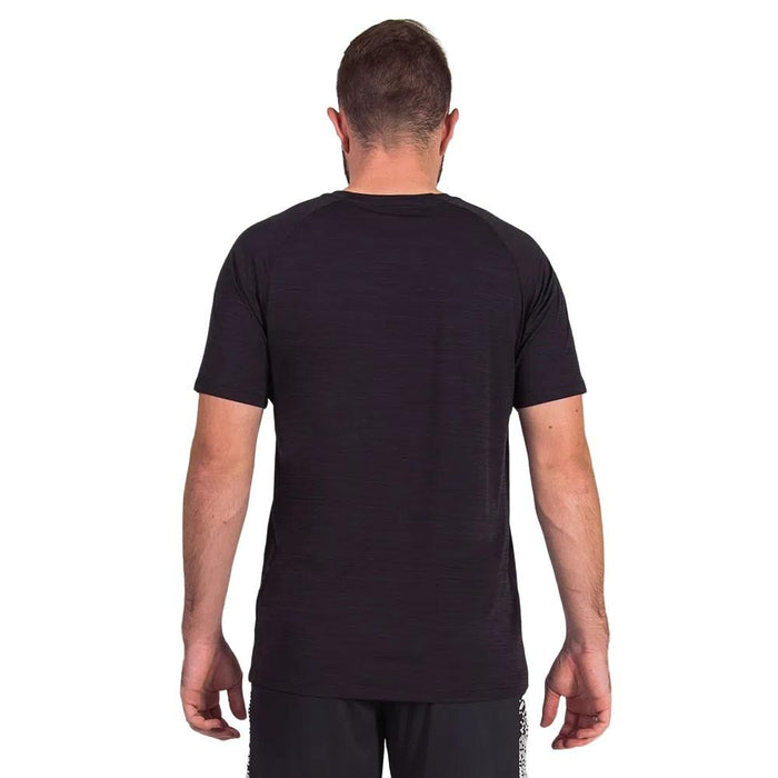 Umbro Masculino T-Shirts Blend_Tape Mezcla_Negro/Negro