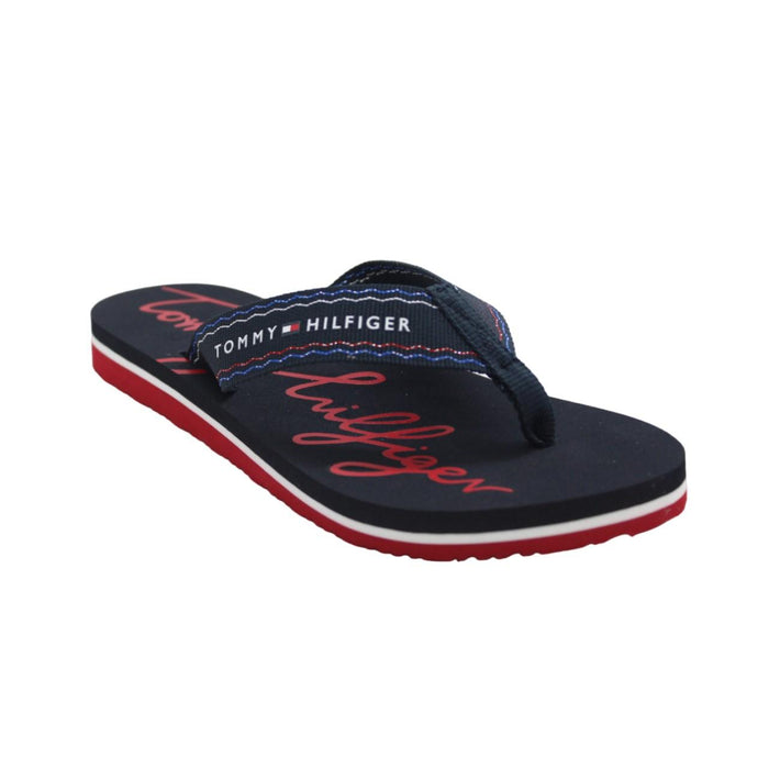 Tommy Hilfiger Zapatillas Femenino Signature_Mid_Wedge_Beach_San Rwb