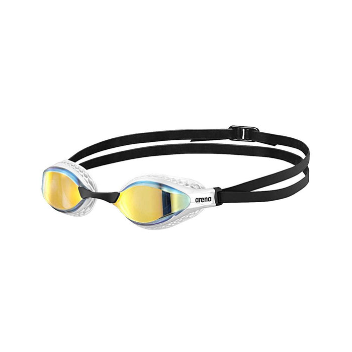 Arena Lentes_Natacion Unisex Air_Speed_Mirror Yellow_Copper_White