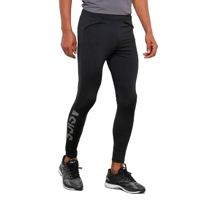 Asics Running Masculino Legging_Running_Base Black