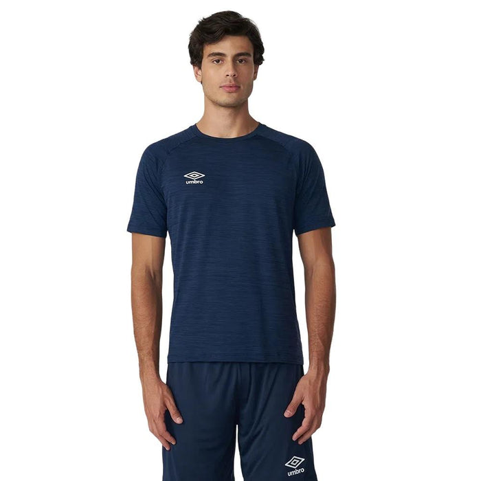 Umbro Masculino T-Shirts Blend_Tape Mezcla_Marina/Marino