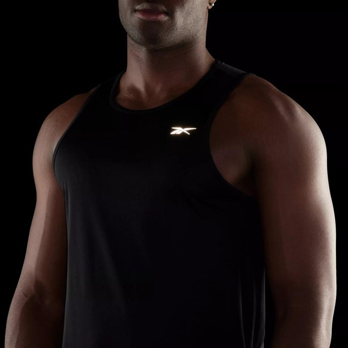 Reebok Running Camisillas Masculino Speedwick_Singlet Black