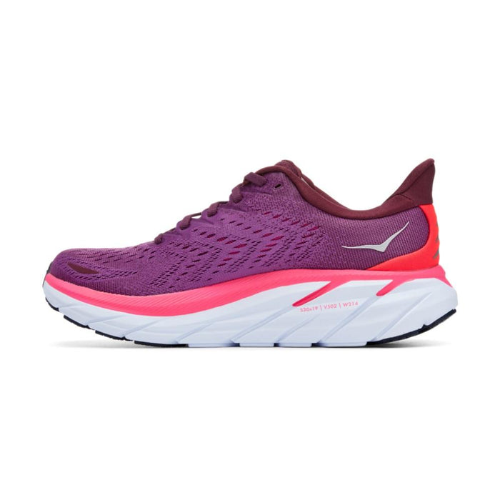 Hoka Running Femenino Clifton_8 Grape_Wine/Beautyberry